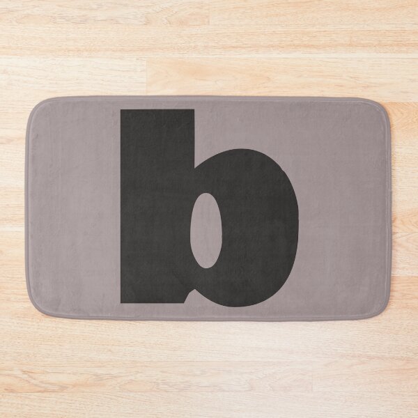 Item preview, Modern letter b initial Large bold letters typography simple minimalist black and white designed and sold by tanabe.