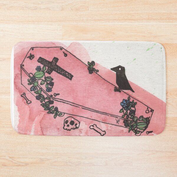 Item preview, Vampire coffin and crow overgrown designed and sold by LunatheartistYT.