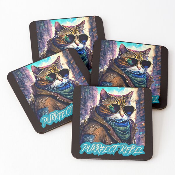 Item preview, Purrfect Rebel designed and sold by Agunikyle.
