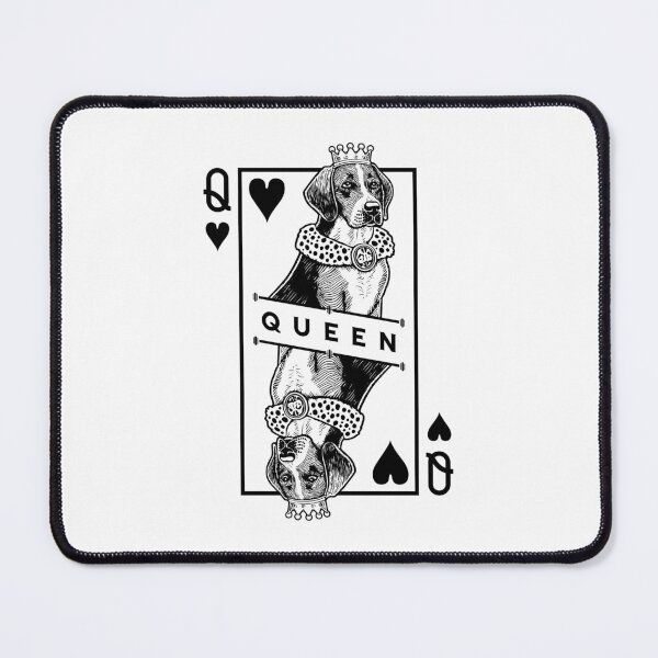 Item preview, Harrier Beagle Queen Of Hearts Funny Dog Lover Pop Art designed and sold by GrandeDuc.
