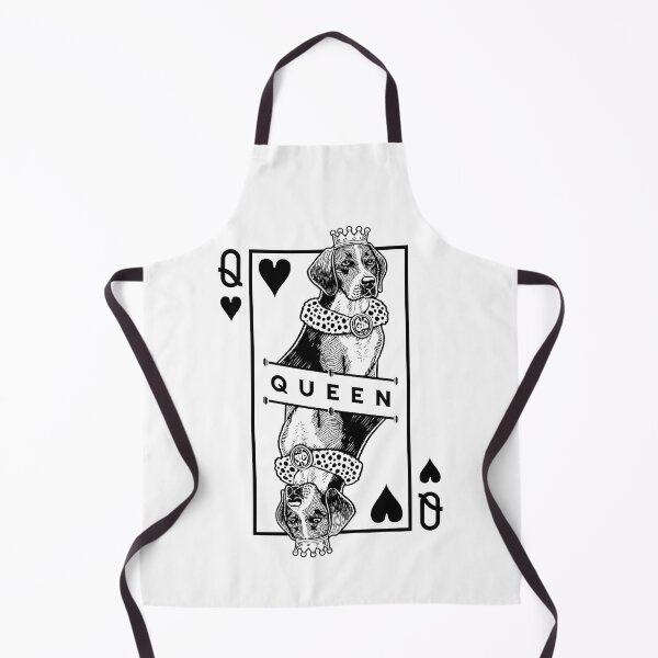 Item preview, Harrier Beagle Queen Of Hearts Funny Dog Lover Pop Art designed and sold by GrandeDuc.