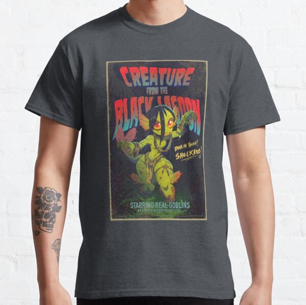Creature from the black lagoon - poster style  T-shirt classique