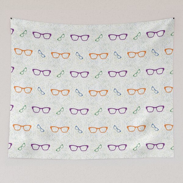 Item preview, Glasses Pattern | 4 Colored designed and sold by Oliveirallan.