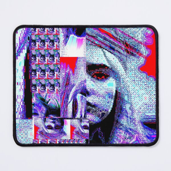 Item preview, Vaporwave woman in glitch pattern. Retrowave vintage pop. designed and sold by Sorhochar.