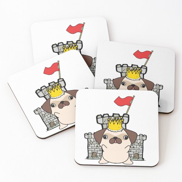 Item preview, Funny Pug is the king of a castle designed and sold by Pet Station.