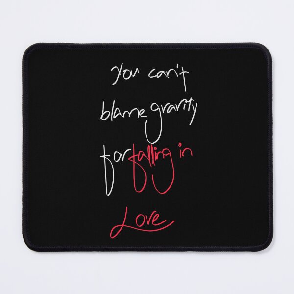 Item preview, You can't blame gravity for falling in Love text design-67 PNG designed and sold by Metaversigns2-O.