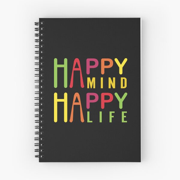 Item preview, Happy Mind Happy Life designed and sold by Design Quill  Studio.
