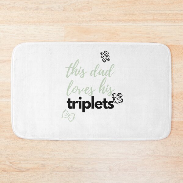 Item preview, This Dad Loves His Triplets designed and sold by zakariyae.