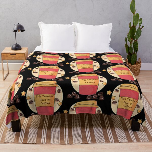 Item preview, This Teacher Runs On Coffee designed and sold by MARCAMARCA.