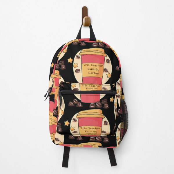 Item preview, This Teacher Runs On Coffee designed and sold by MARCAMARCA.