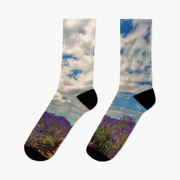 Item preview, Lavender Field Summer Flowers Cotswolds England designed and sold by AndyEvansPhotos.