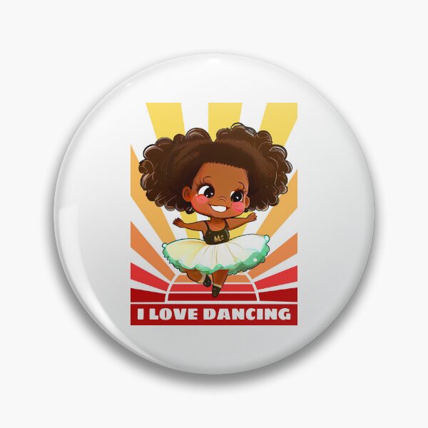 Item preview,  Afro american girl dancing ballet  designed and sold by Just66.
