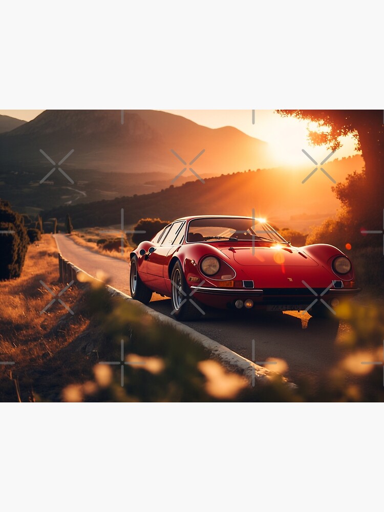 Disover Classic Sports Cars: A Tribute to Iconic Rides of the Past Premium Matte Vertical Poster