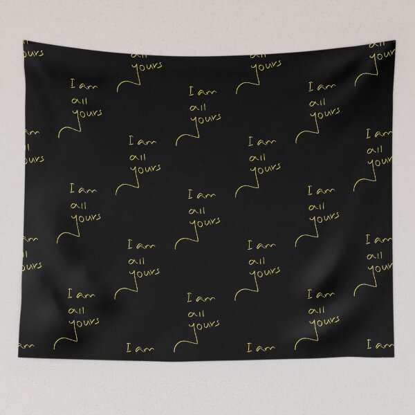 Aperçu de l'œuvre I am all yours romantic text design-97 PNG créée et vendue par Metaversigns2-O.