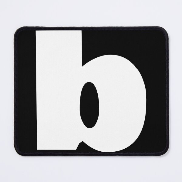 Item preview, Modern letter b initial Large bold letters typography simple minimalist black and white designed and sold by tanabe.