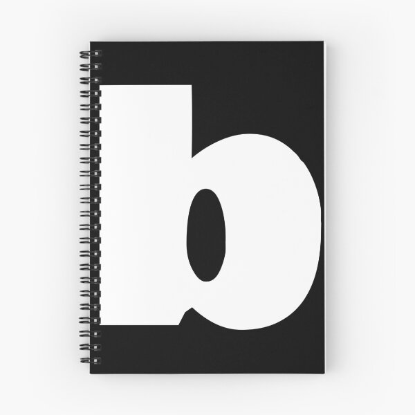 Item preview, Modern letter b initial Large bold letters typography simple minimalist black and white designed and sold by tanabe.