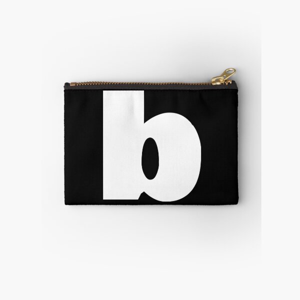Item preview, Modern letter b initial Large bold letters typography simple minimalist black and white designed and sold by tanabe.