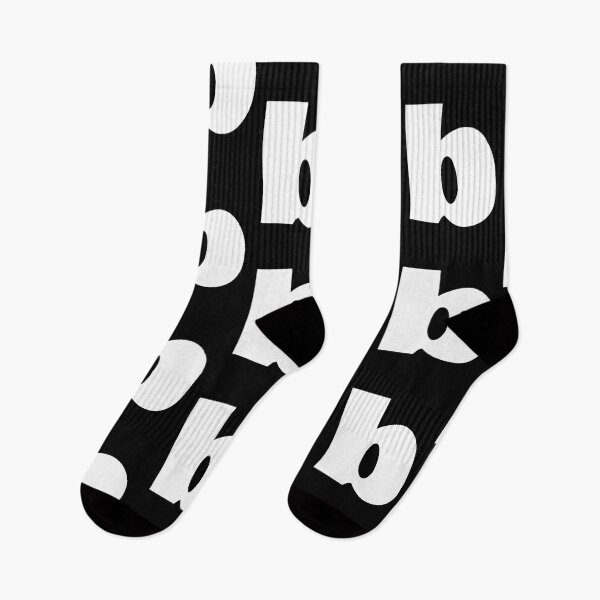 Item preview, Modern letter b initial Large bold letters typography simple minimalist black and white designed and sold by tanabe.