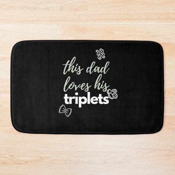 Item preview, This Dad Loves His Triplets designed and sold by zakariyae.