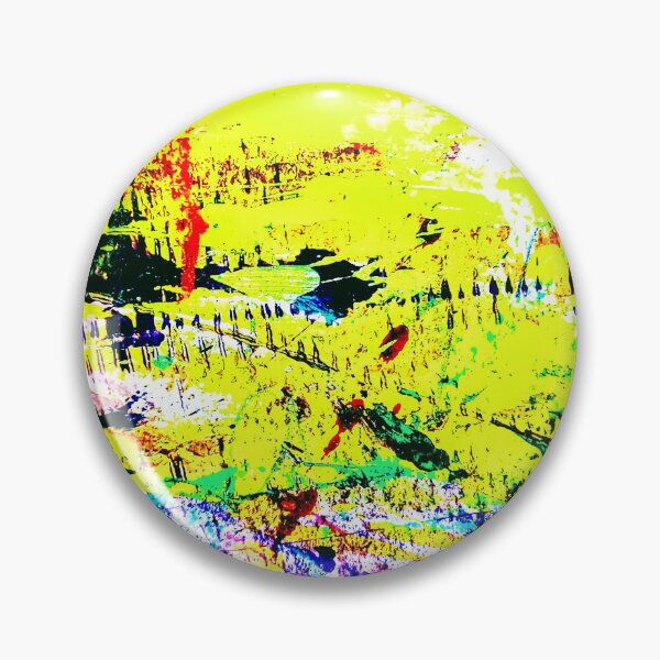 Item preview, Colorful expressive abstract painting bright  designed and sold by Grey Robinson.