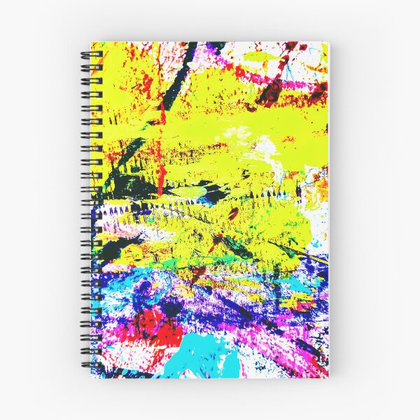 Item preview, Colorful expressive abstract painting bright  designed and sold by Grey Robinson.
