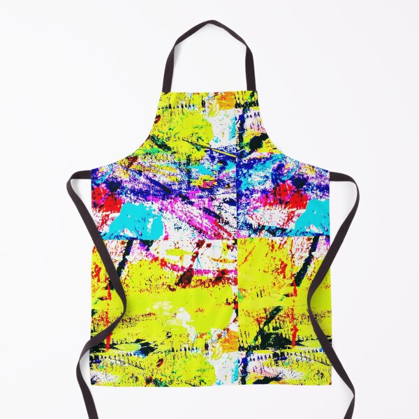 Item preview, Colorful expressive abstract painting bright designed and sold by Grey Robinson.