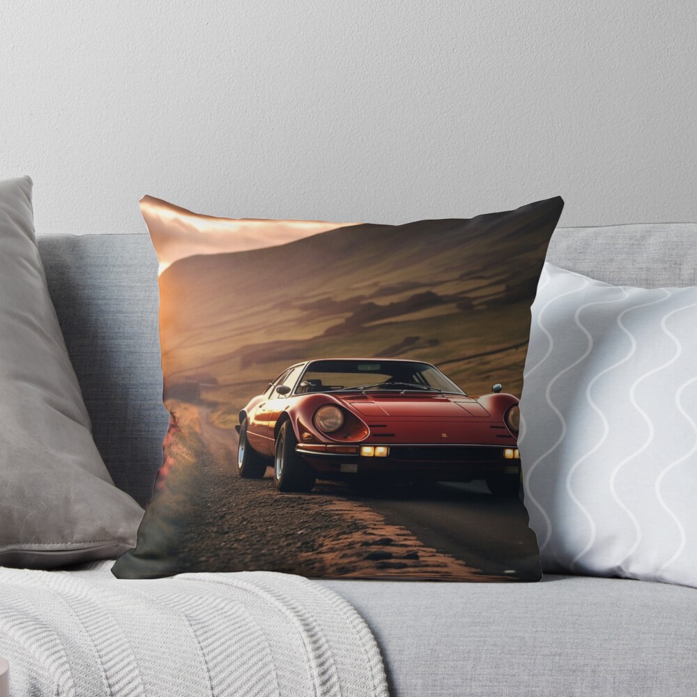 Vista previa del artículo con la obra «Cojín», diseñado y vendido por DriveInDesign.
