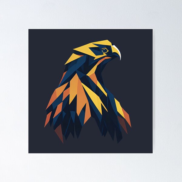 Item preview, geometric eagle designed and sold by Javier Narváez Solarte.