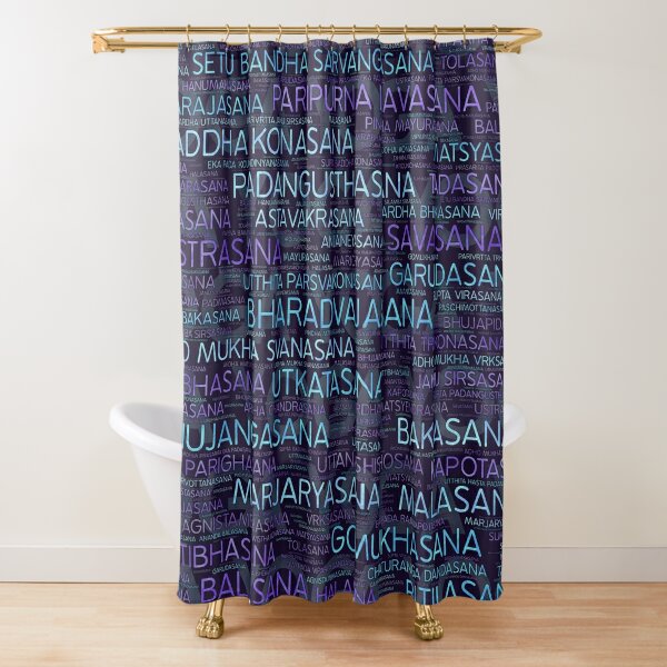 Yoga Class Shower Curtains for Sale