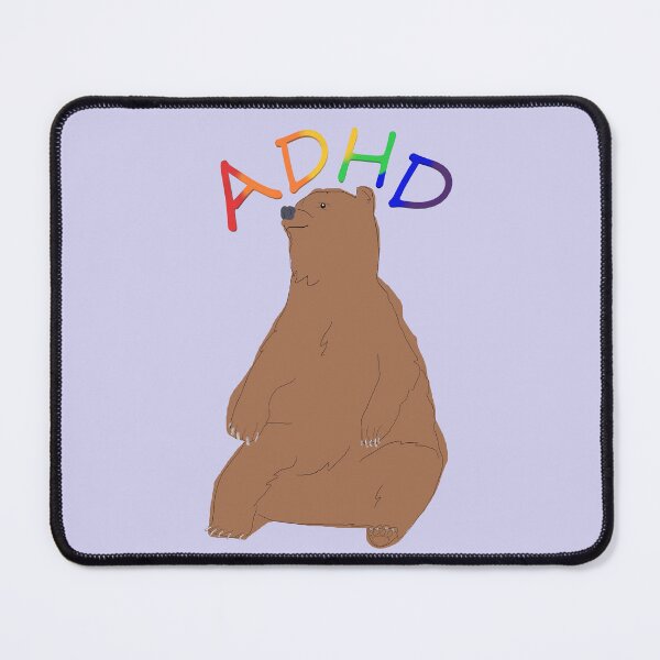 Item preview, ADHD Bear designed and sold by LilMorsels.