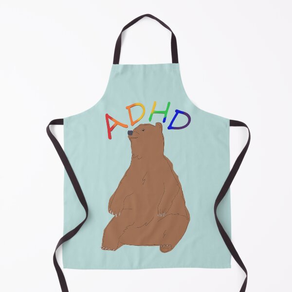 Item preview, ADHD Bear designed and sold by LilMorsels.