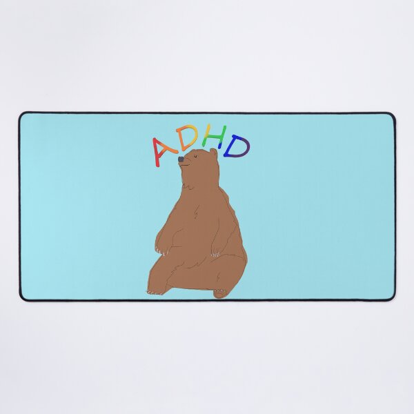 Item preview, ADHD Bear designed and sold by LilMorsels.