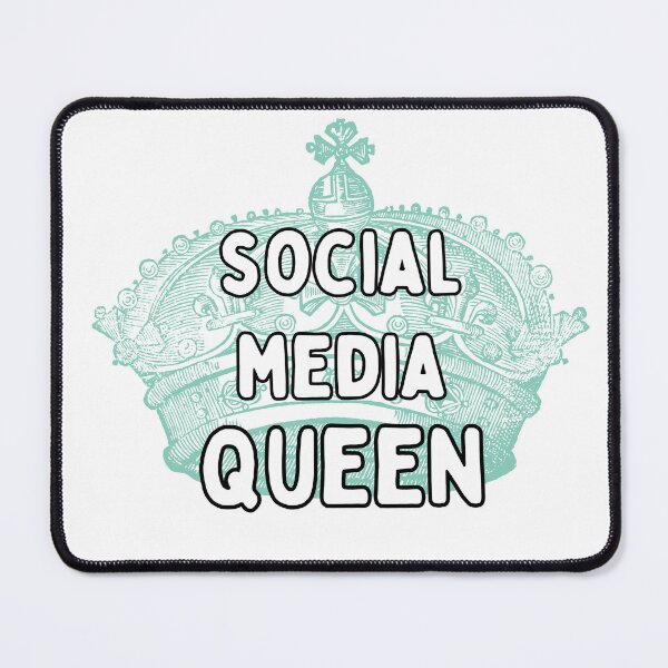 Item preview, Social Media Queen  designed and sold by hotttcofffee.