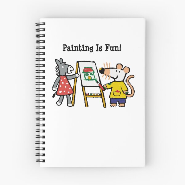 Item preview, Maisy and Dotty Paint at Preschool designed and sold by dianasandys9a.