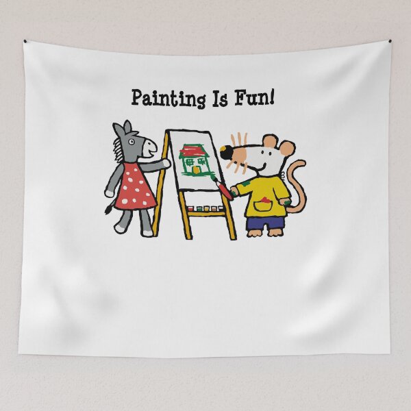 Item preview, Maisy and Dotty Paint at Preschool designed and sold by dianasandys9a.