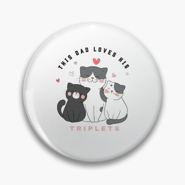 Item preview,  This Dad Loves His Triplets designed and sold by zakariyae.
