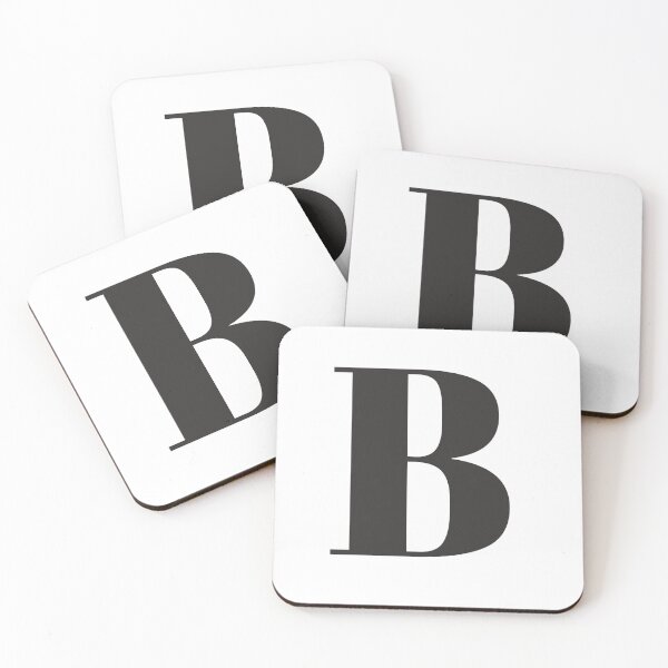 Item preview, Modern letter B Large bold letters typography simple minimalist black and white designed and sold by tanabe.