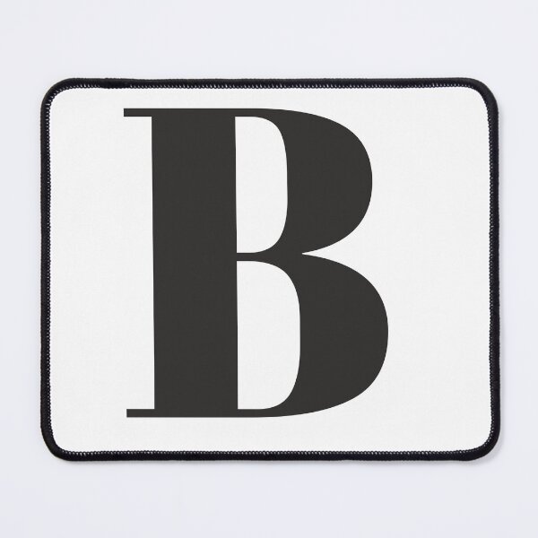 Item preview, Modern letter B Large bold letters typography simple minimalist black and white designed and sold by tanabe.