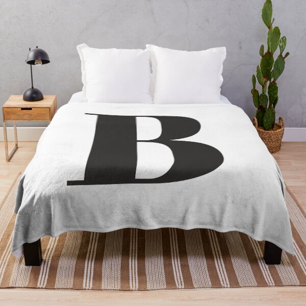 Item preview, Modern letter B Large bold letters typography simple minimalist black and white designed and sold by tanabe.