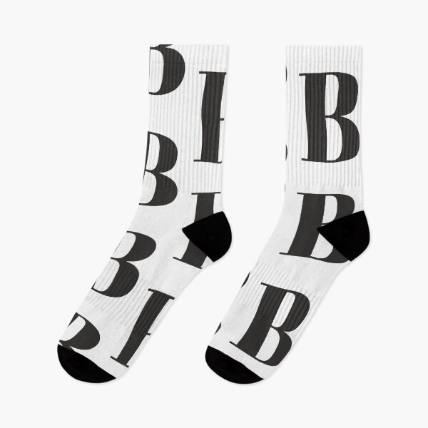 Item preview, Modern letter B Large bold letters typography simple minimalist black and white designed and sold by tanabe.