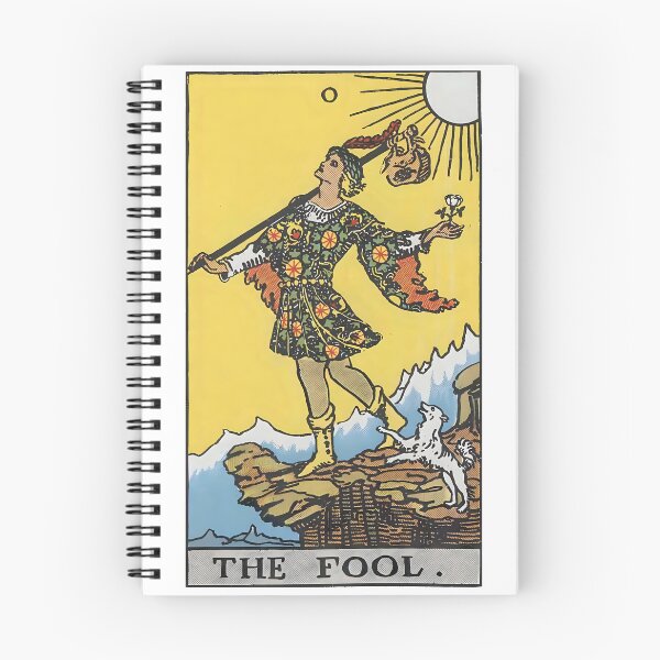 Item preview, The Fool, RESTORED from original Rider-Waite Tarot Deck designed and sold by Glenn Slingsby.