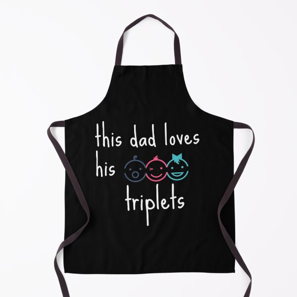 Item preview, This Dad Loves His Triplets designed and sold by zakariyae.