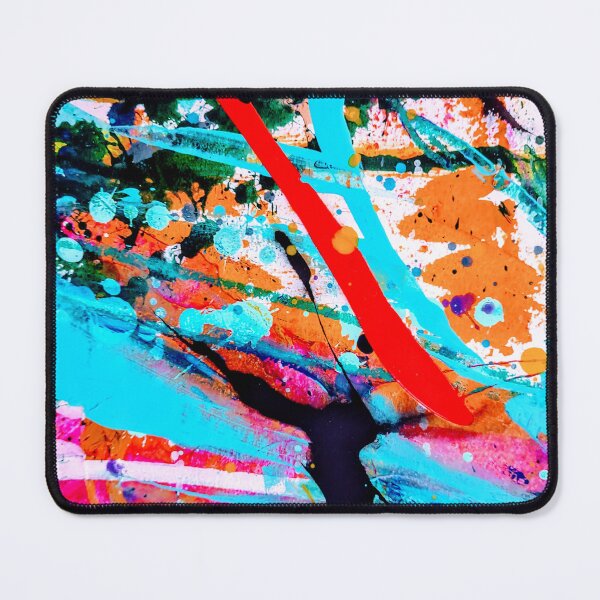 Item preview, Colorful expressive abstract painting bright  designed and sold by Grey Robinson.