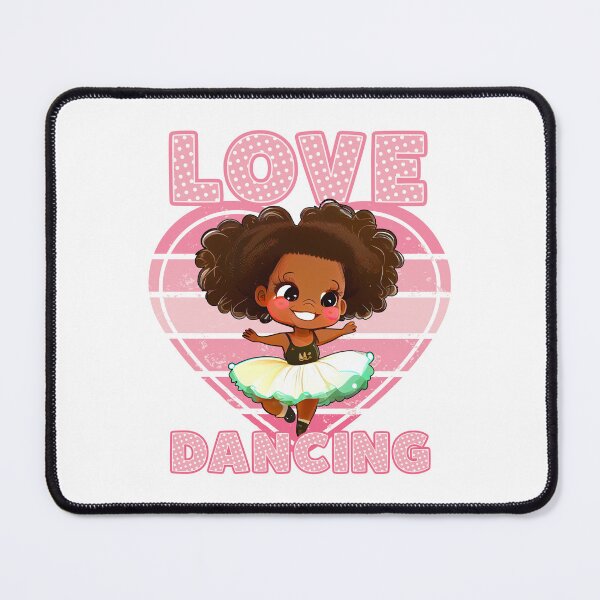 Item preview, Afro american girl dancing ballet designed and sold by Just66.