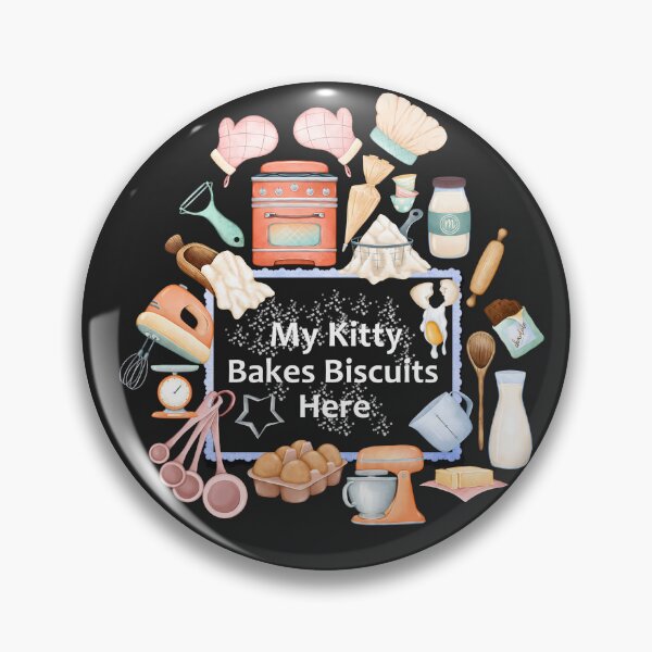 Item preview, Kitty Making Biscuits, Cat Kneading Dough designed and sold by notsweettea.