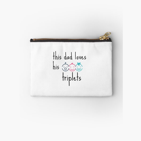 Item preview, This Dad Loves His Triplets designed and sold by zakariyae.