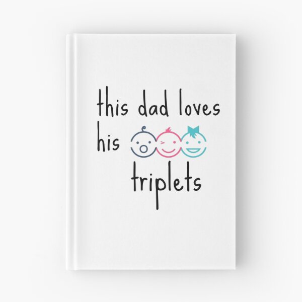 Item preview, This Dad Loves His Triplets designed and sold by zakariyae.