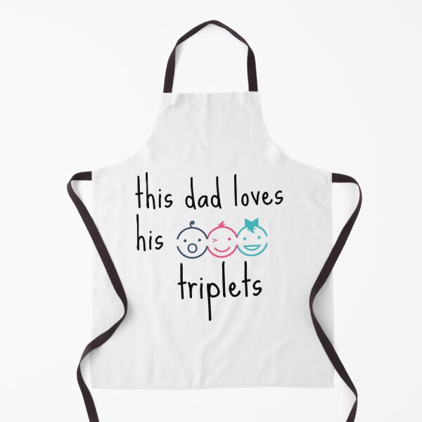Item preview, This Dad Loves His Triplets designed and sold by zakariyae.