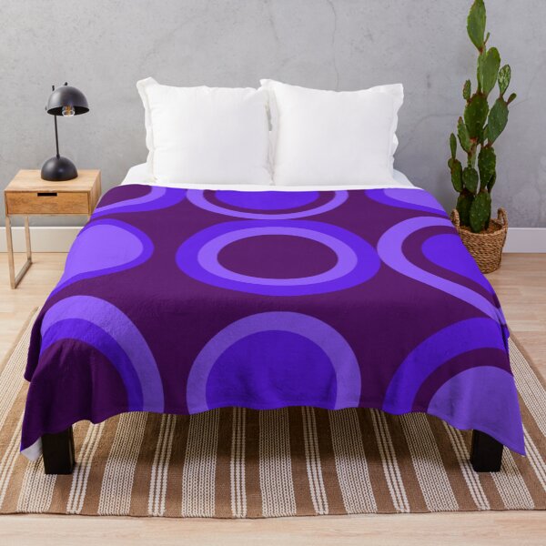 Item preview, Purple stacks Circles designed and sold by L-I-E-Store.