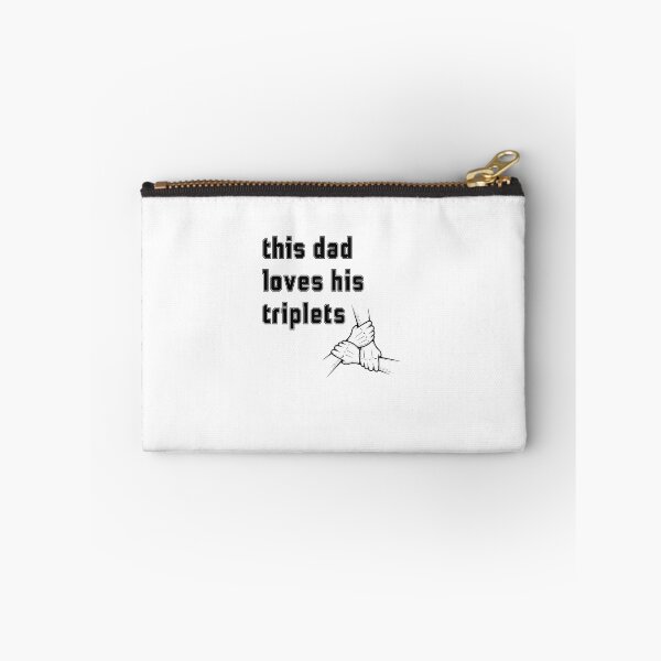 Item preview, This Dad Loves His Triplets designed and sold by zakariyae.